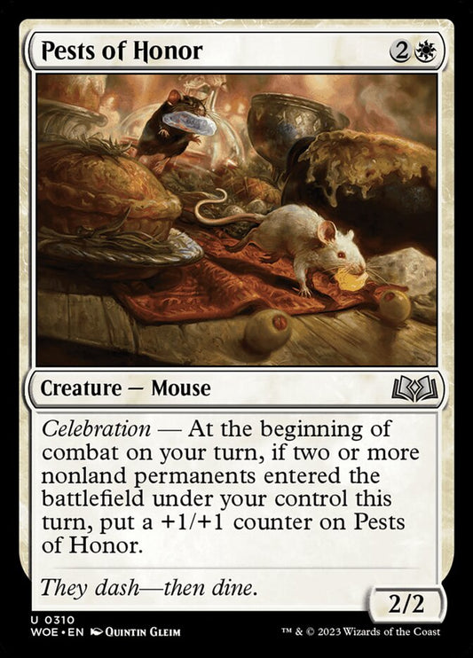 Pests of Honor - carta Magic The Gathering