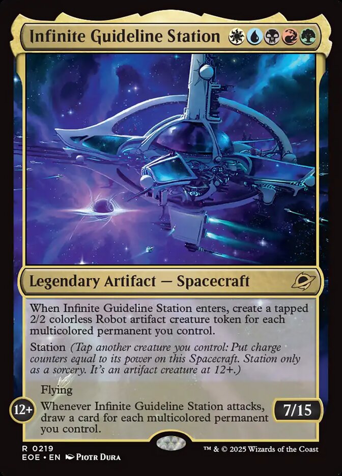 Infinite Guideline Station - carta Magic The Gathering