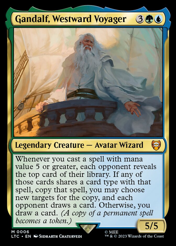 Gandalf, Westward Voyager - LTC-006-F-LDG-UNI