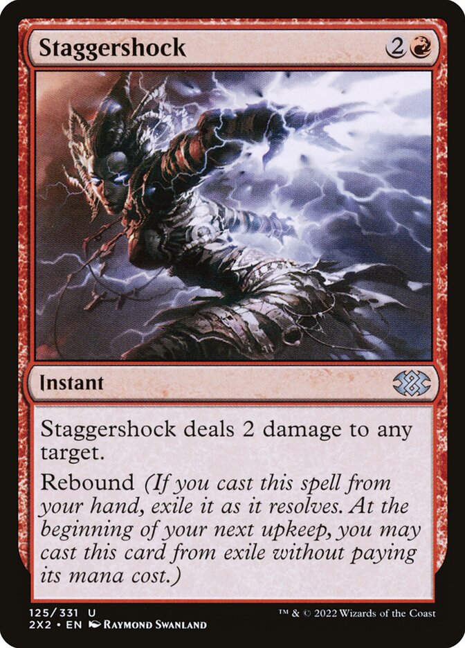 Staggershock - carta Magic The Gathering