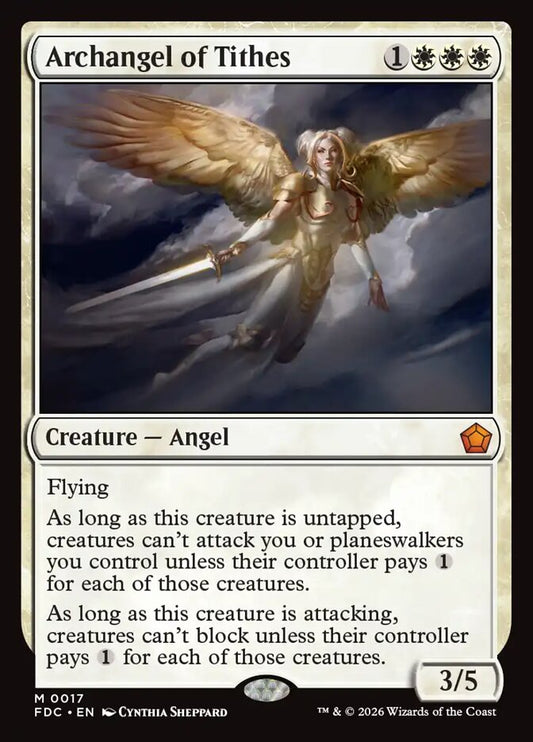 Archangel of Tithes - carta Magic The Gathering