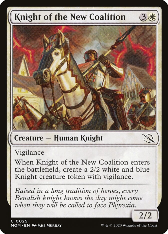 Knight of the New Coalition - carta Magic The Gathering