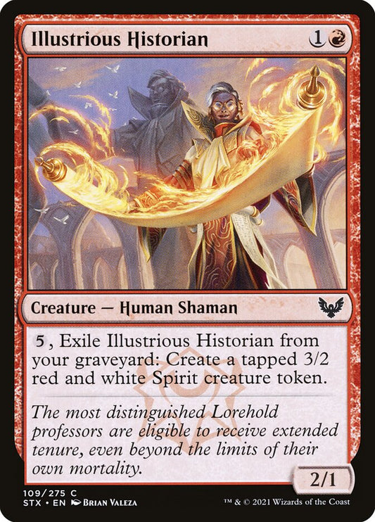 Illustrious Historian - carta Magic The Gathering