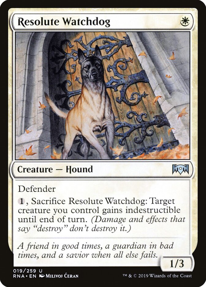 Resolute Watchdog - carta Magic The Gathering
