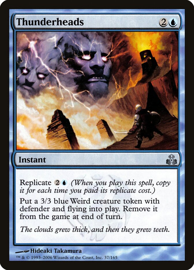 Thunderheads - carta Magic The Gathering