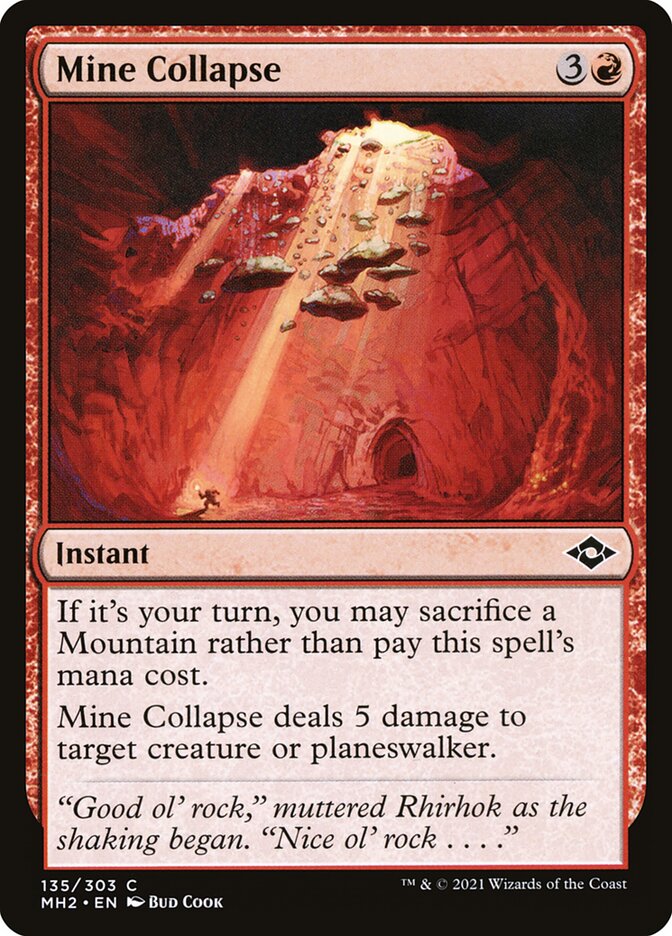 Mine Collapse - carta Magic The Gathering