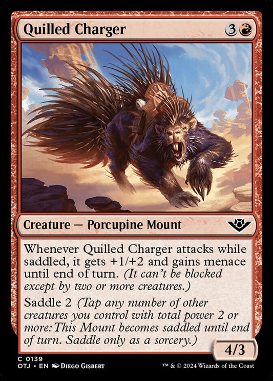 Quilled Charger - carta Magic The Gathering
