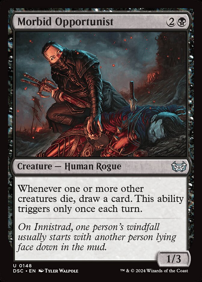 Morbid Opportunist - carta Magic The Gathering