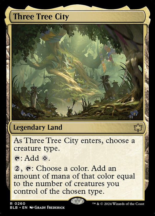 Three Tree City - carta Magic The Gathering