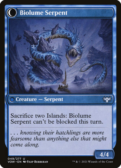 Biolume Serpent - carta Magic The Gathering