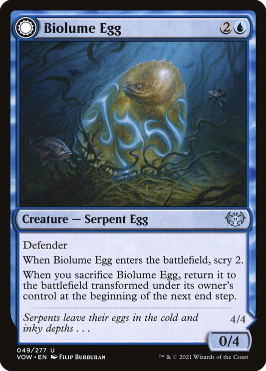 Biolume Egg - carta Magic The Gathering