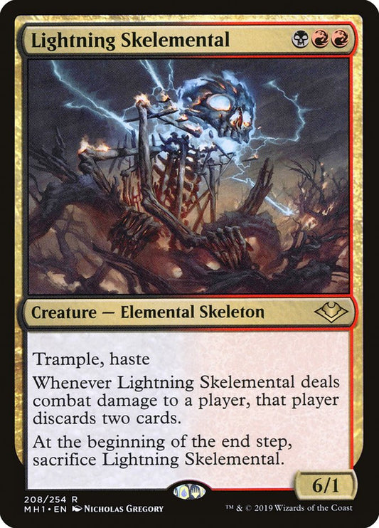 Lightning Skelemental - MH1-208-NF-STD