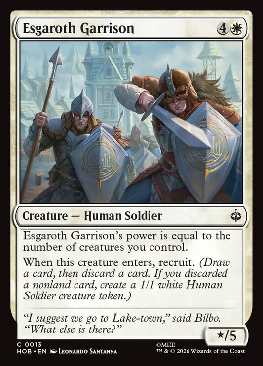 Esgaroth Garrison - carta Magic The Gathering