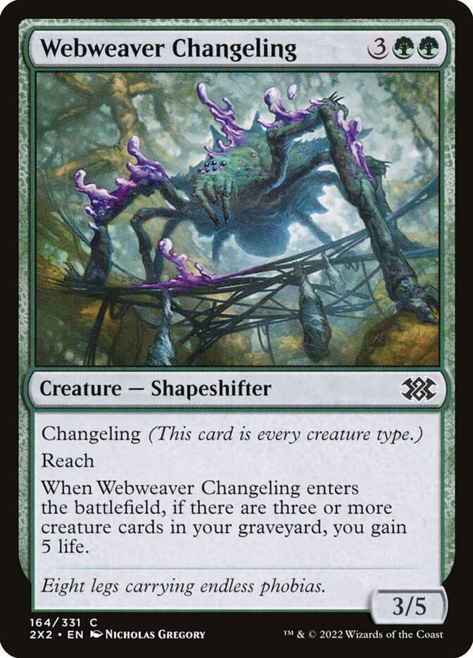 Webweaver Changeling - carta Magic The Gathering