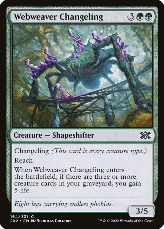 Webweaver Changeling - carta Magic The Gathering