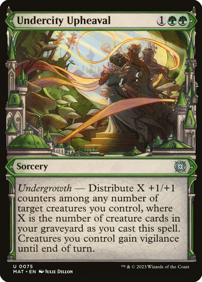 Undercity Upheaval - carta Magic The Gathering