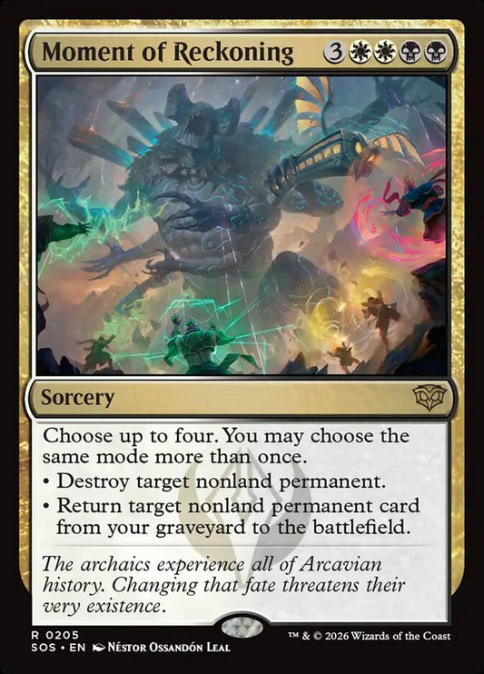 Moment of Reckoning - SOS-205-NF-STD