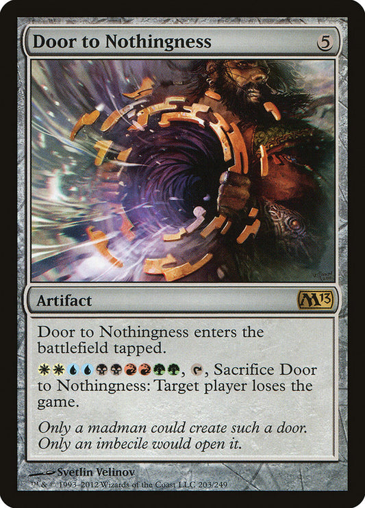 Door to Nothingness - carta Magic The Gathering