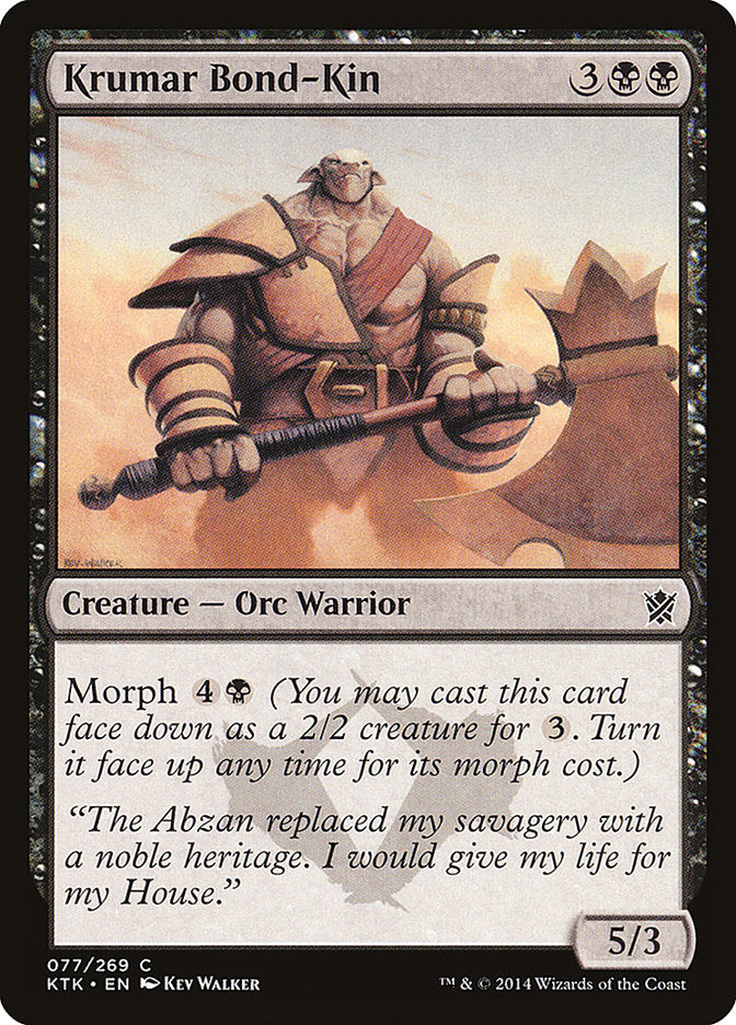Krumar Bond-Kin - carta Magic The Gathering