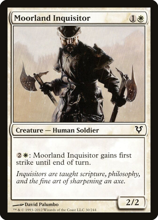 Moorland Inquisitor - carta Magic The Gathering