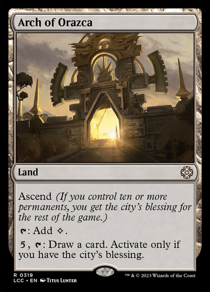 Arch of Orazca - carta Magic The Gathering