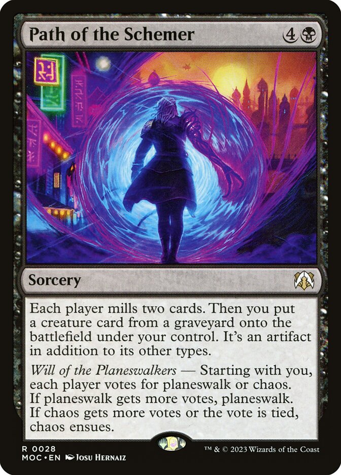 Path of the Schemer - carta Magic The Gathering
