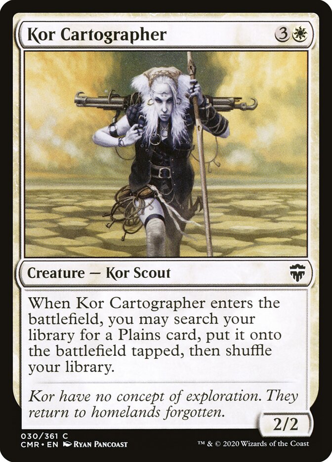 Kor Cartographer - carta Magic The Gathering
