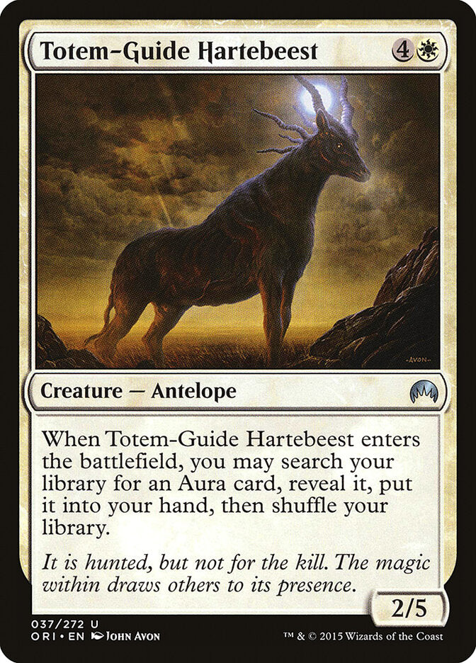 Totem-Guide Hartebeest - carta Magic The Gathering