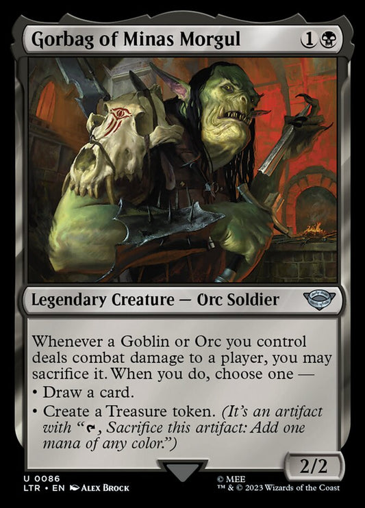Gorbag of Minas Morgul - carta Magic The Gathering