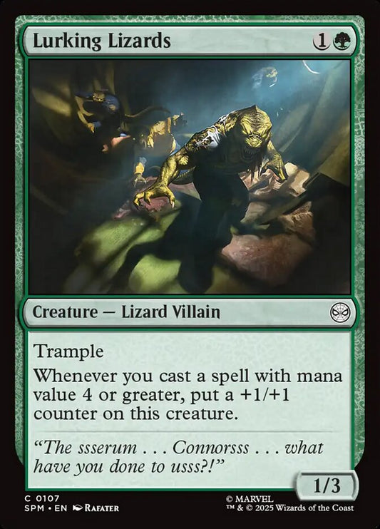 Lurking Lizards - SPM-107-F-STD