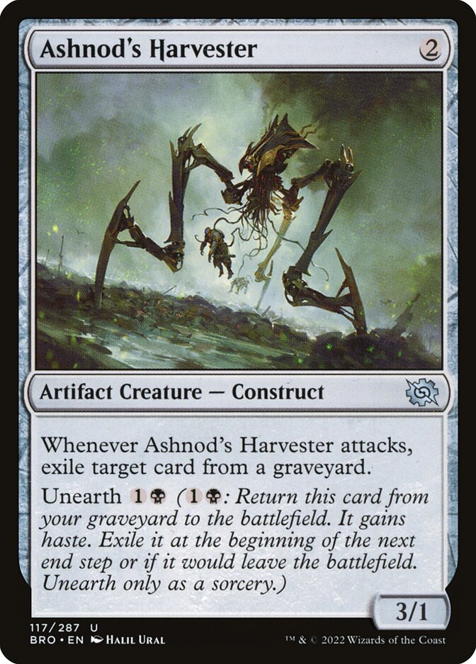 Ashnod's Harvester - carta Magic The Gathering