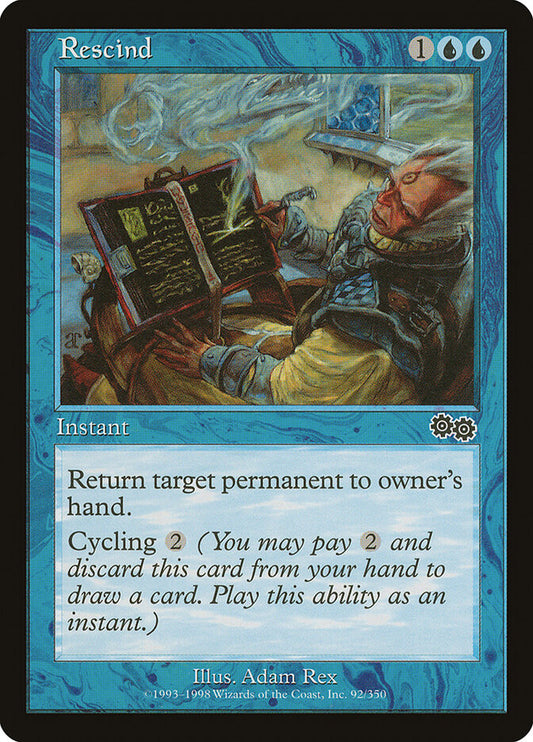Rescind - carta Magic The Gathering