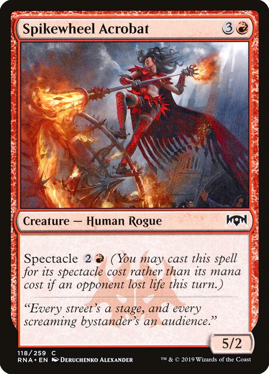 Spikewheel Acrobat - carta Magic The Gathering