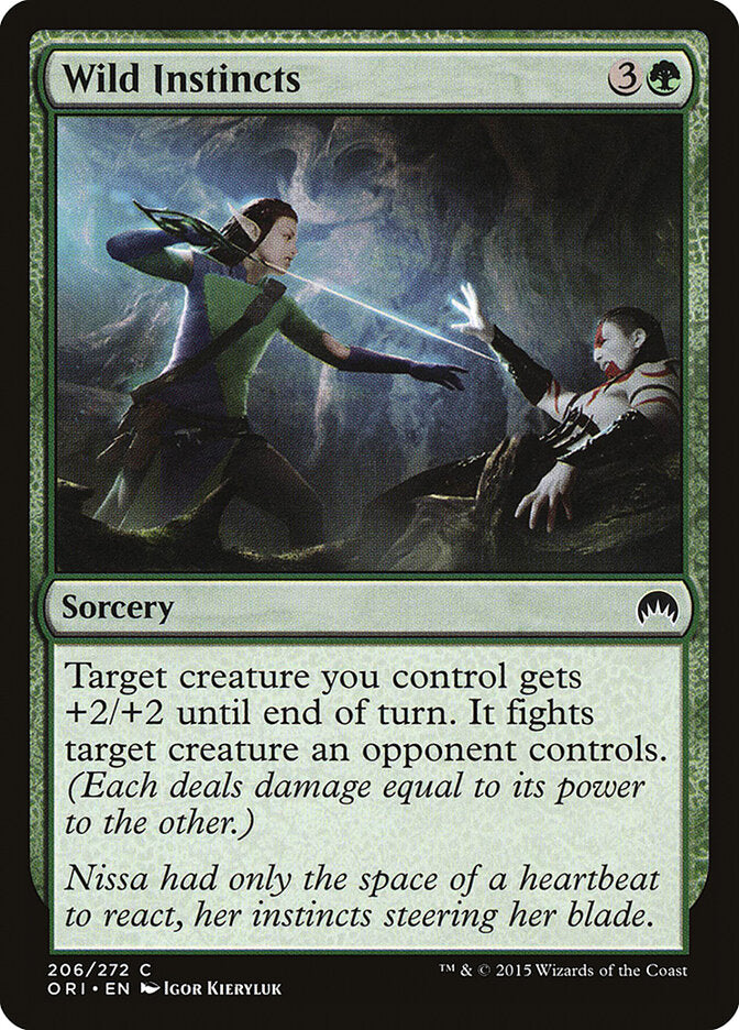 Wild Instincts - carta Magic The Gathering