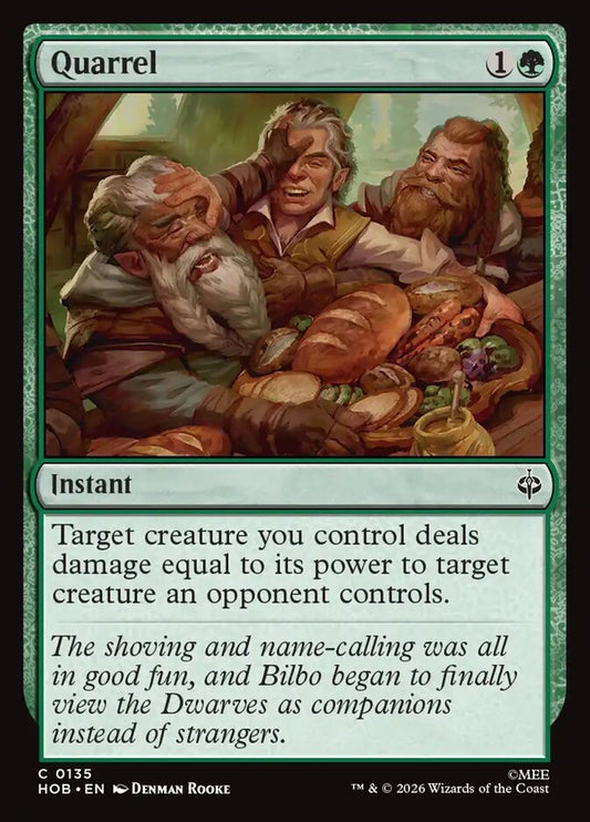 Quarrel - carta Magic The Gathering