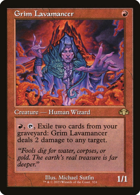 Grim Lavamancer - DMR-324-NF-BF