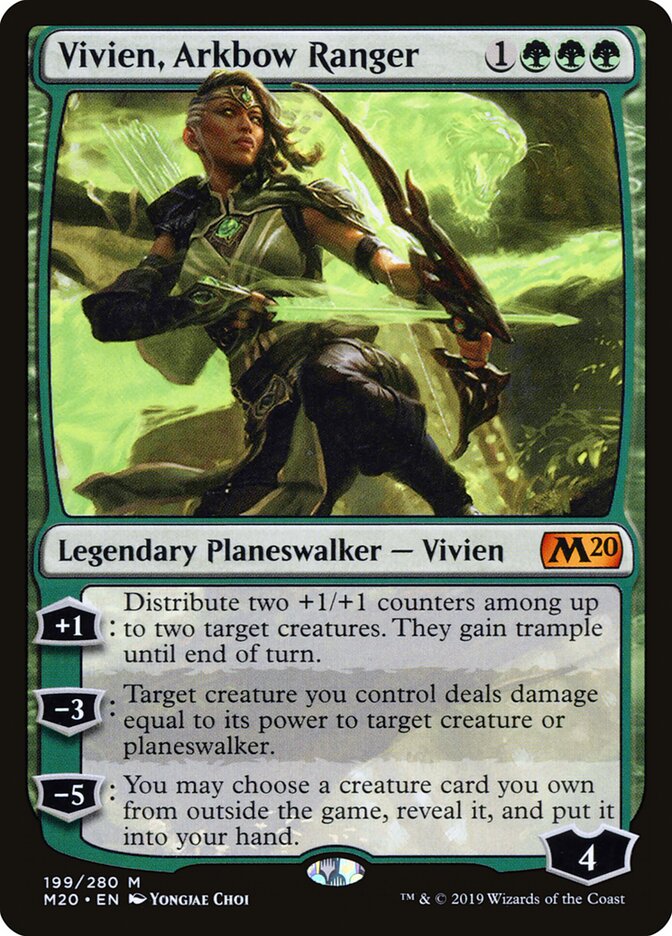 Vivien, Arkbow Ranger - carta Magic The Gathering