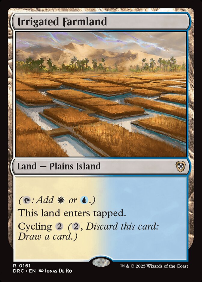 Irrigated Farmland - carta Magic The Gathering