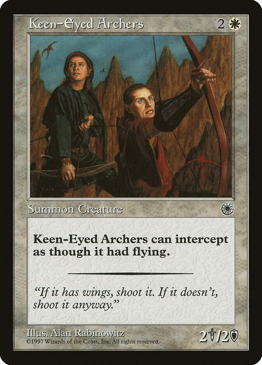 Keen-Eyed Archers - carta Magic The Gathering