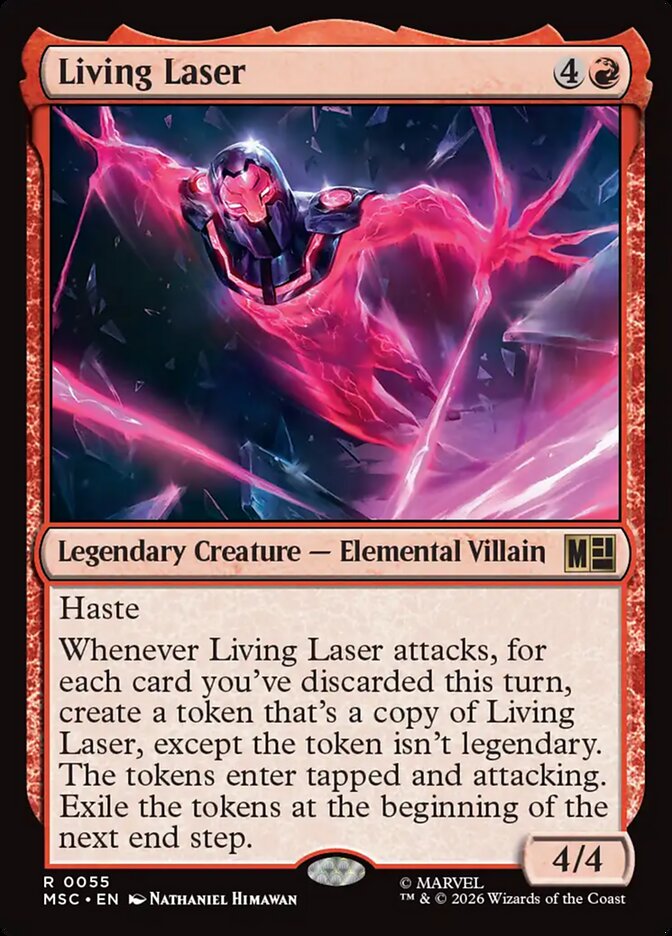 Living Laser - carta Magic The Gathering