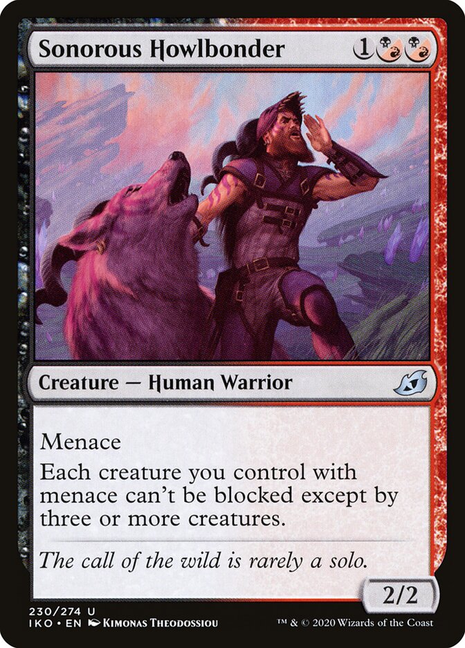 Sonorous Howlbonder - carta Magic The Gathering