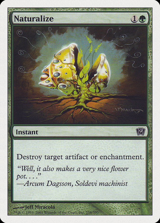 Naturalize - carta Magic The Gathering