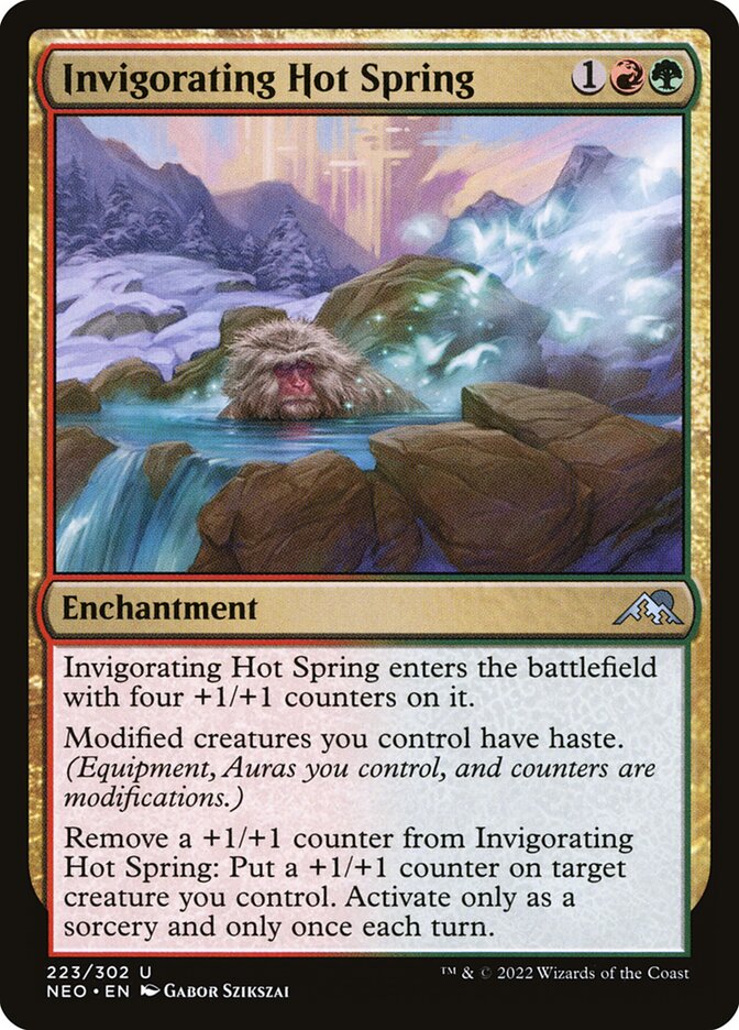 Invigorating Hot Spring - carta Magic The Gathering