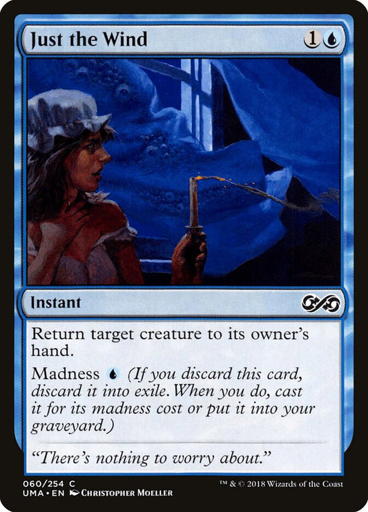 Just the Wind - carta Magic The Gathering