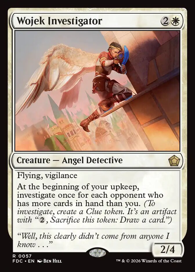 Wojek Investigator - carta Magic The Gathering