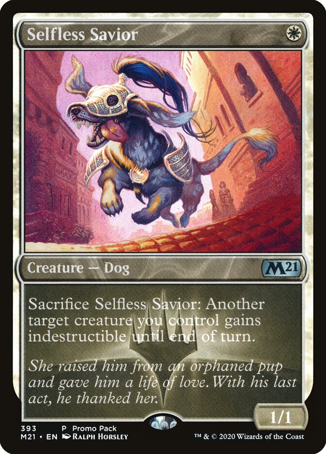 Selfless Savior - carta Magic The Gathering