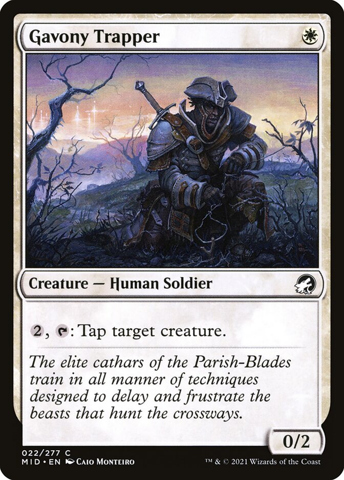 Gavony Trapper - carta Magic The Gathering