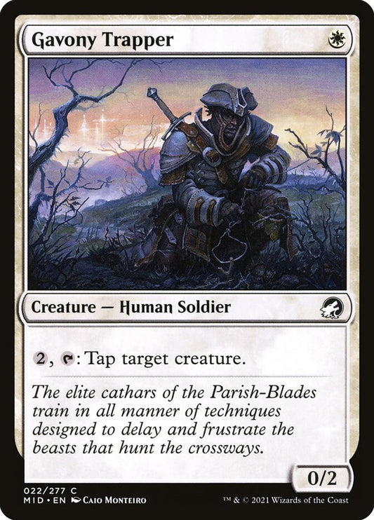 Gavony Trapper - carta Magic The Gathering