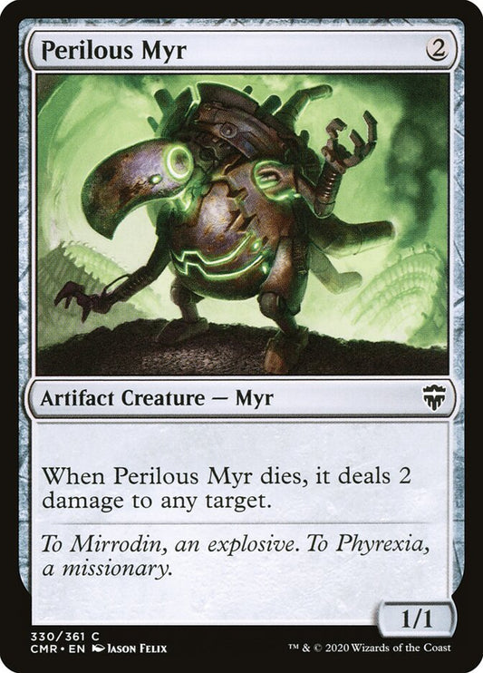 Perilous Myr - carta Magic The Gathering