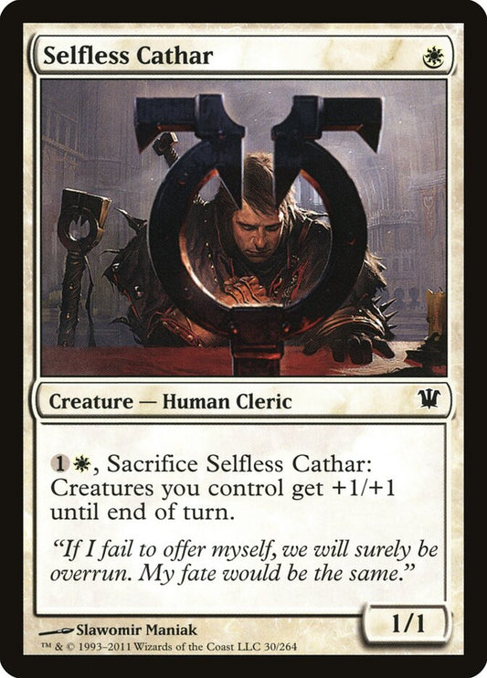 Selfless Cathar - carta Magic The Gathering